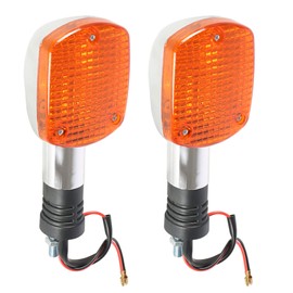 Silscvtt 2 Pcs Turn Signal Blinker Light Replacement for Honda Shadow Steed Magna VTX 250 400 600 750 1100 1300 1800 Motorcycle
