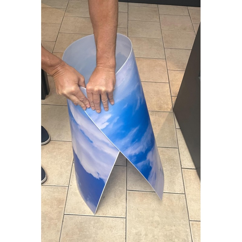 Fluorescent Light Covers, Sky & Clouds 23.75 x 47.75 inches,