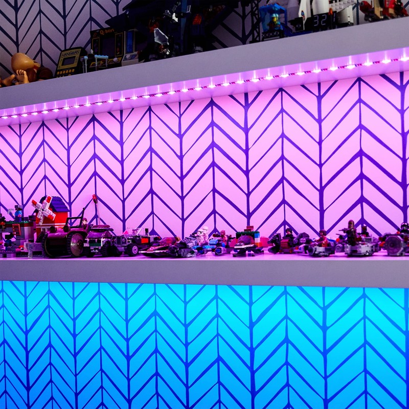 XTREME Monster Multicolor/Multi-White 6.5ft LED Light Strip with Motion Activation,
