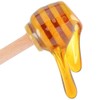 50pcs Honeycomb Stick 8cm Mini Wooden Honey Dipper Sticks Honey