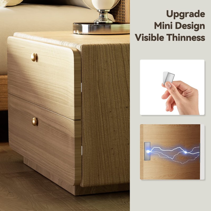 Tonitrui Cabinet Door Magnetic Catch, 6 Pack 0.08in Cabinet Door