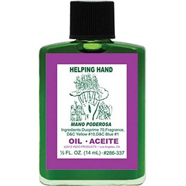 (1Pack) Indio Products Spiritual Anointing Oil- Helping Hand 1/2oz