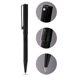 Sheaffer Intensity Engraved Matte Black PVD w/Polished Black Appointments Ballpoint Pen (E2924451)