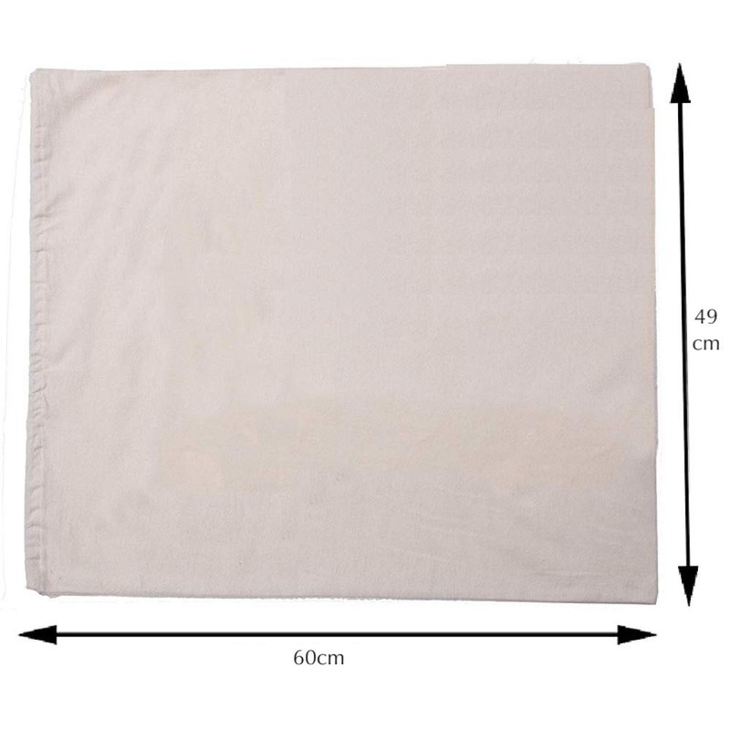 MsO Japanese Style Linen Drawstring Bag, Reusable, Eco Bag, Storage