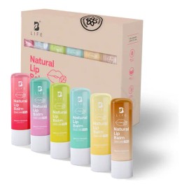 Kit De 6 Bálsamos Labiales En Barra Con Vitamina E. B Life