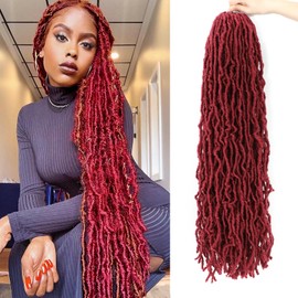 Karida Faux Locs Crochet Hair 30 Inch, 7 Packs Soft Locs Crochet Hair For Black Women Pre Looped, Crochet Locs Long Soft Locs Crochet Hair (BUG#, 30 Inch (Pack of 7))