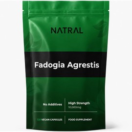 Fadogia Agrestis 10,000mg Equivalent - 120 Vegan Capsules | High Potency Natural Performance & Sports Supplement | Muscle Building & Recovery Support