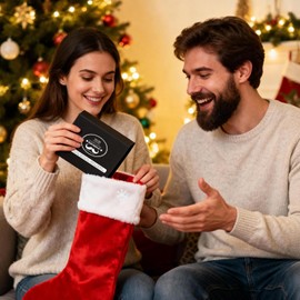 Isner Mile Beard Grooming Kit for Men Care: Trimming Sets with Beard Wash - Oil - Balm - Brush - Comb & Straight Razor, Birthday Christmas Gifts Mens Stocking Stuffers for Him Boyfriend Dad Husband