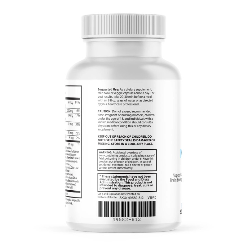 Neuronol Nuclarity Brain Support Formula for Cognitive Health Supplement -