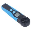 Handheld Anemometer 180° Fan Rotation LCD Digital Display Temperature Humidity