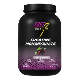 Creatina Monohidratada Fast Protein 1kg 200 Servicios Varios Moras-