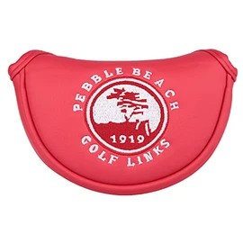 Golf Headcover Putter Cover Fits Odyssey Red Small Odyssey Mallet Type Magnetic (USA Red)