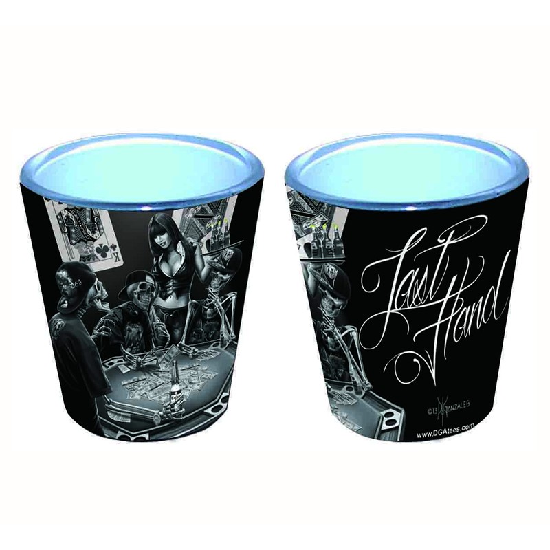 David Gonzales Art Shot Glass - Last Call - Set