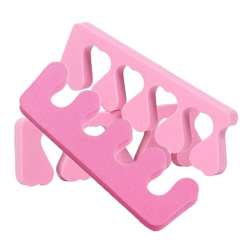 Baluue Nail Spacers Toe Separators Foam Toe Separators 20pcs Set