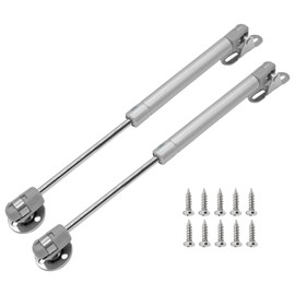 Moicstiy 2 Pack 10 Inch Gas Struts Spring Shocks, 40N/9lb Gas Props Lift Support Cabinet Hinge for RV Camper Bed Cupboard