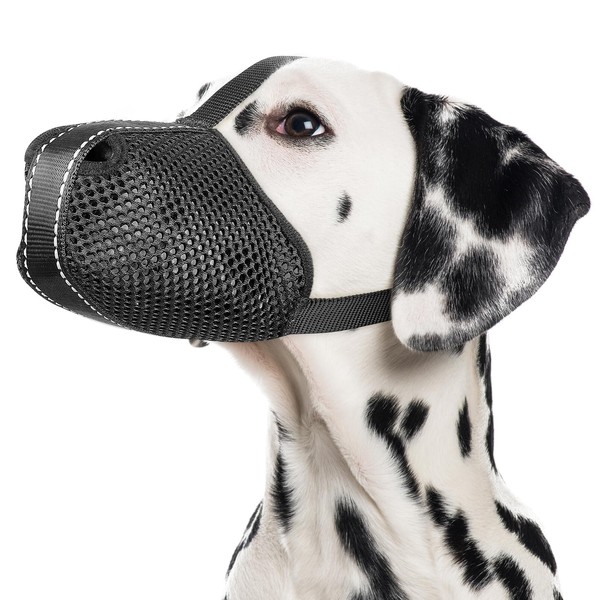 Visiklit Dog Muzzle for Small Medium Large Dogs – Breathable