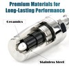 Stainless Steel Pressure Washer Turbo Nozzle Tips Set 3625 PSI