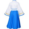 Asian Traditional Dress Kimono Robe for Kids Girls Costume Silk