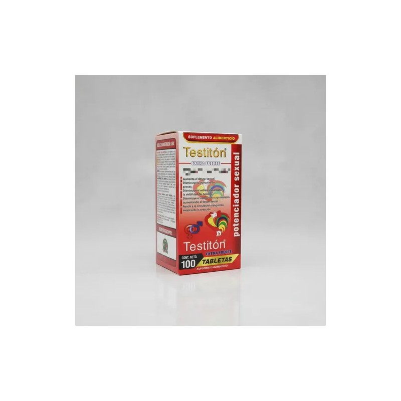 Tab Testiton Extra Fuerte 100 The King Sabor
