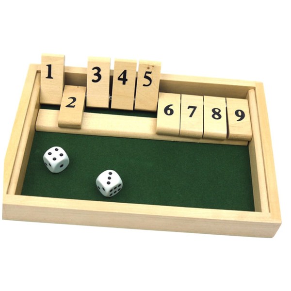 KOMBIUDA 1 Set Wooden Drinking Game for Two Players Fun