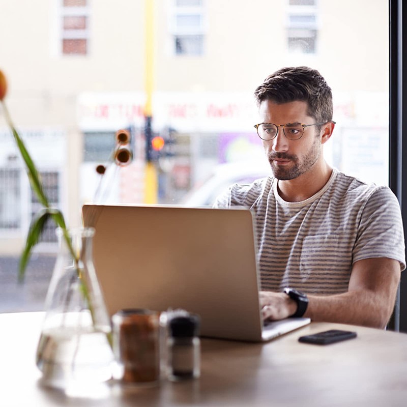 [Soarea] 老眼鏡 遠近両用 メンズ レディース 軽量 累進多焦点レンズ ブルーライトカット UVカット メガネ