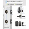 TEEHO TE001L Keyless Entry Door Lock with 2 Handles -