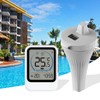 Wireless Floating Pool Thermometer, Water Temperature Thermometer with LCD Large