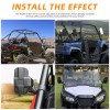 KEEPDSGN UTV Side Mirrors 1.75" & 2" Bar For John