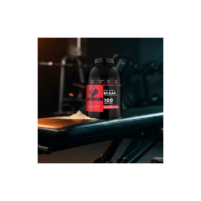 Aminoácidos Bcaas Bull Protein 1kg 100 Servicios Sabores