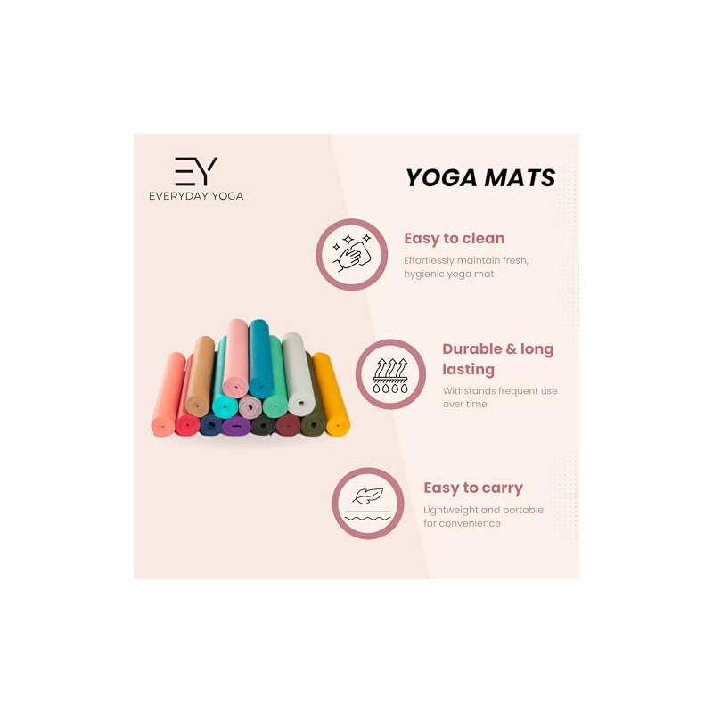 Deluxe Mat - Non Slip, Eco Friendly, Anti-Tear, 3-5mm Thickness