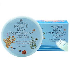 Marine Max Fresh Watery Cream, Deep Moisturizing and Enough Nutrition for Skin, 110g (3.9oz)
