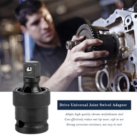 Mechanic Tools, Universal Joint, Drive Universal Joint Swivel Adapter Air Impact Wobble Socket(3/8in)