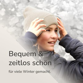 Bubadee Beanie Hat Children Unisex, Swan