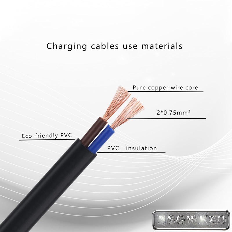 Power Cord Replacement for Apple TV, C8 to Dual C7