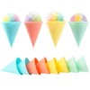 LUVCOSY 8-Pack Reusable Plastic Snow Cone Cups, Compatible with Nostalgia