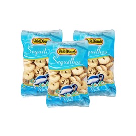 Vale Douro Sequilhos Milk Cookies - Sabor Leite (3 Pack, Total of 36.9oz)