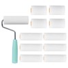 GWEOR Set 11 Pezzi Rullo per Pittura con 10 Ricambi