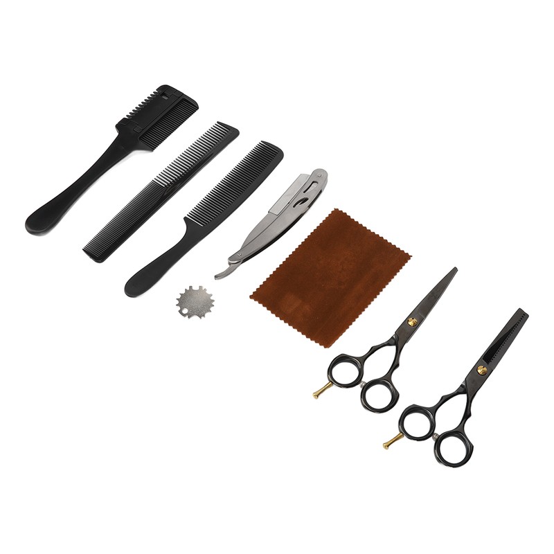 Hair Cutting Scissors Set Haircut Shears Comb Barber Scissors Tools