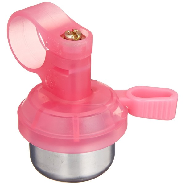 Mirrycle Incredible Brass Duet Bicycle Bell, Pink