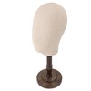 Wig Head Stand Non Woven Fabric Mannequin Head Hat Display