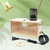 Bird House Incubator, Bird Nesting Box with Heat Lamp, 75W