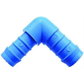 8mm - 6mm PLASTIC ELBOW BARBED REDUCER CONNECTOR FUEL HOSE JOINER PIPE JOINER
