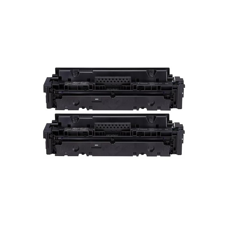 Canon Genuine 055 Black Toner Cartridge 2-Pack