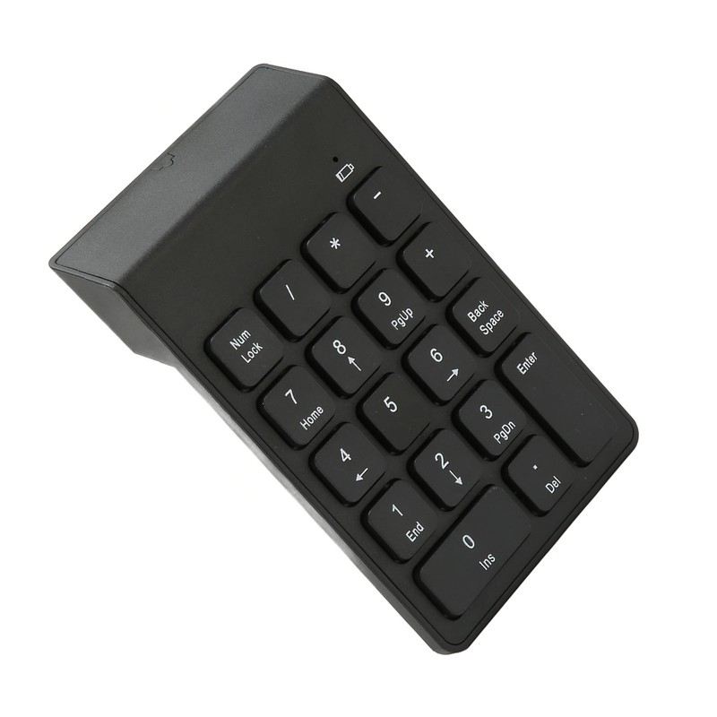 2.4G Wireless Numeric Keypad Chocolate Keys Plug and Play 18