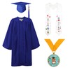 GraduationMall Children's Graduation Talar with Graduation Hat 2025 Nursery Stole
