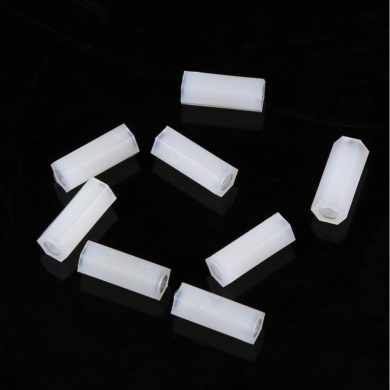 M2.5 Male-Female Hex Nylon Spacer Standoff Screw Nuts Motherboard Assortment