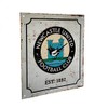 Newcastle United Retro Logo Sign - Multi-Colour