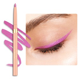 OULAC Matte Lilac Pink Eye Liner & Lip Liner 2 in 1, Waterproof, Smudge-proof Retractable Eyeliner Pencils Lasts 24H+, Highly Pigmented and Smooth, Vegan (LL09) Lilac Love Pink