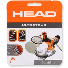 Head Ultra Tour 16g Tennis String (Silver)