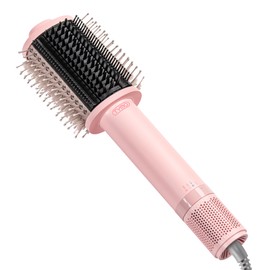 TYMO 2.0 Hair Dryer Brush Volumizer - Fast Drying Blow Dryer Brush and Smoothing Comb in One for Quick Easy Salon Blowout, Hot Air Styler Heated Round Brush Compact & Lightweight for Travel, 2.5”